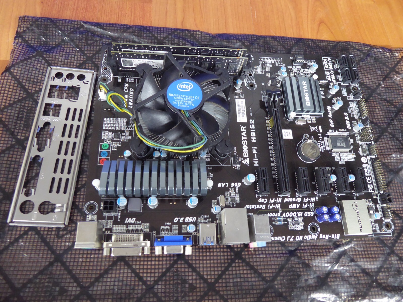BIOSTAR H410M＋Intel CORE i3-10100F Biostar's Two New H410 Motherboards: H410MHG and H410MH