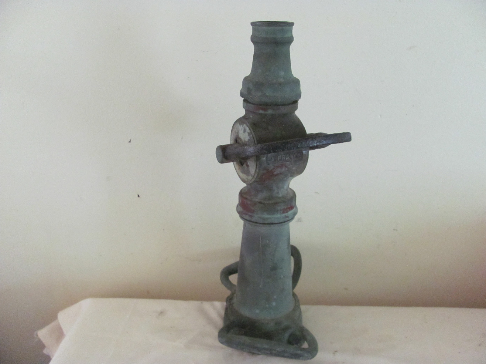 Vintage American Lafrance Lever Brass Fire Nozzle