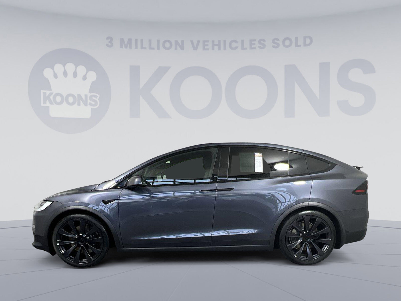 2022 Tesla Model X Plaid 600 Miles Midnight Silver Metallic Used