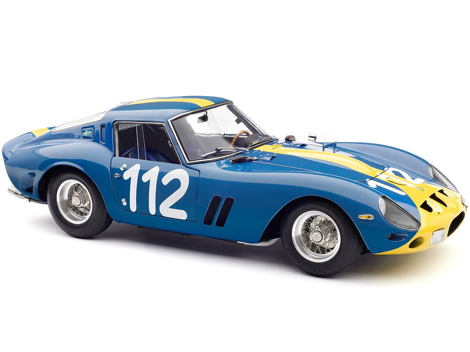 ミニカー FERRARI 250 GTO 1:18 1/18 Kyosho 1962 Ferrari 250 GTO 1962 Sebring #24 (Blue