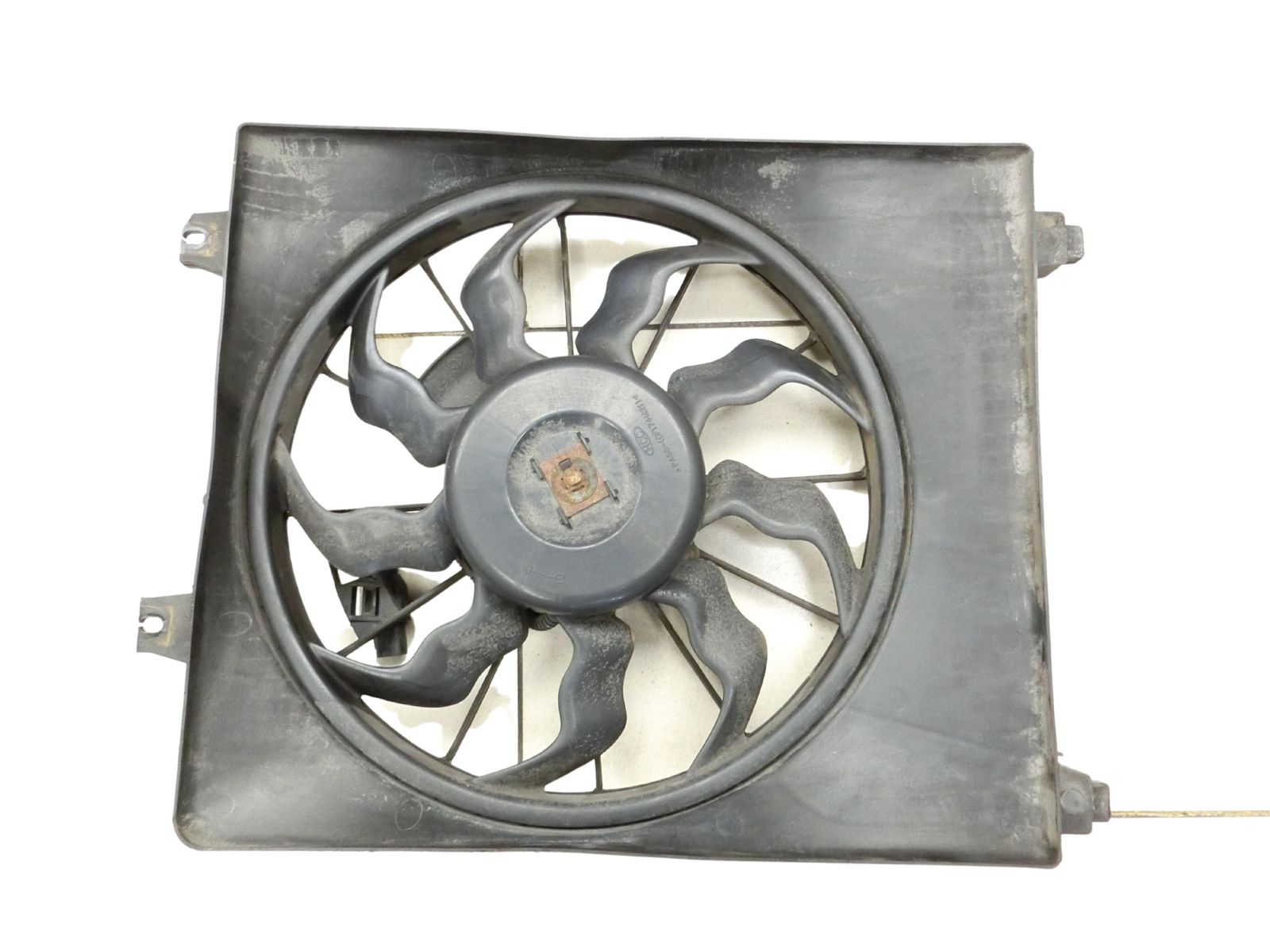 Hyundai Santa Fe II CM 06-12 CRDI 2,2 110KW Lüfter Ventilator f. Kühler Pos.2 120W  - Bild 1