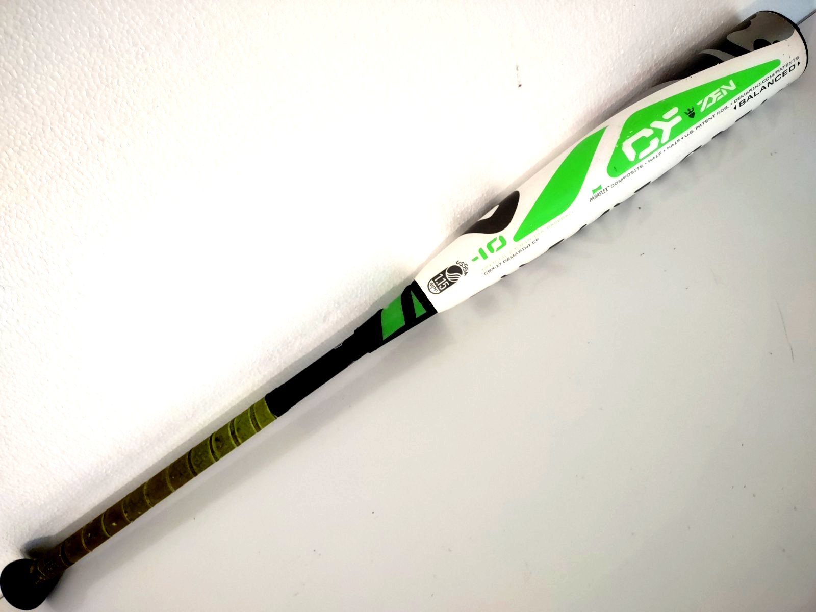 2017 Demarini CF Green Zen 32/22 Drop 10 CBX-17 USSSA Baseball Bat
