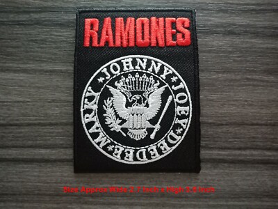 Logo Band Hard Rock Heavy Metal Pop Punk Embroidered Patch Iron Sew on jacket 