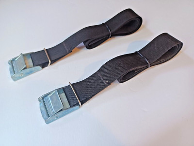 2 Pcs 1'' X 3ft Cargo Tie Down Straps Lashing Straps With Cam Lock 2 pcs