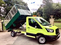 2018 FORD TRANSIT 2.0TDCI 130BHP 350 L2 TIPPER / LOW MILES / ONE OWNER TIPPER