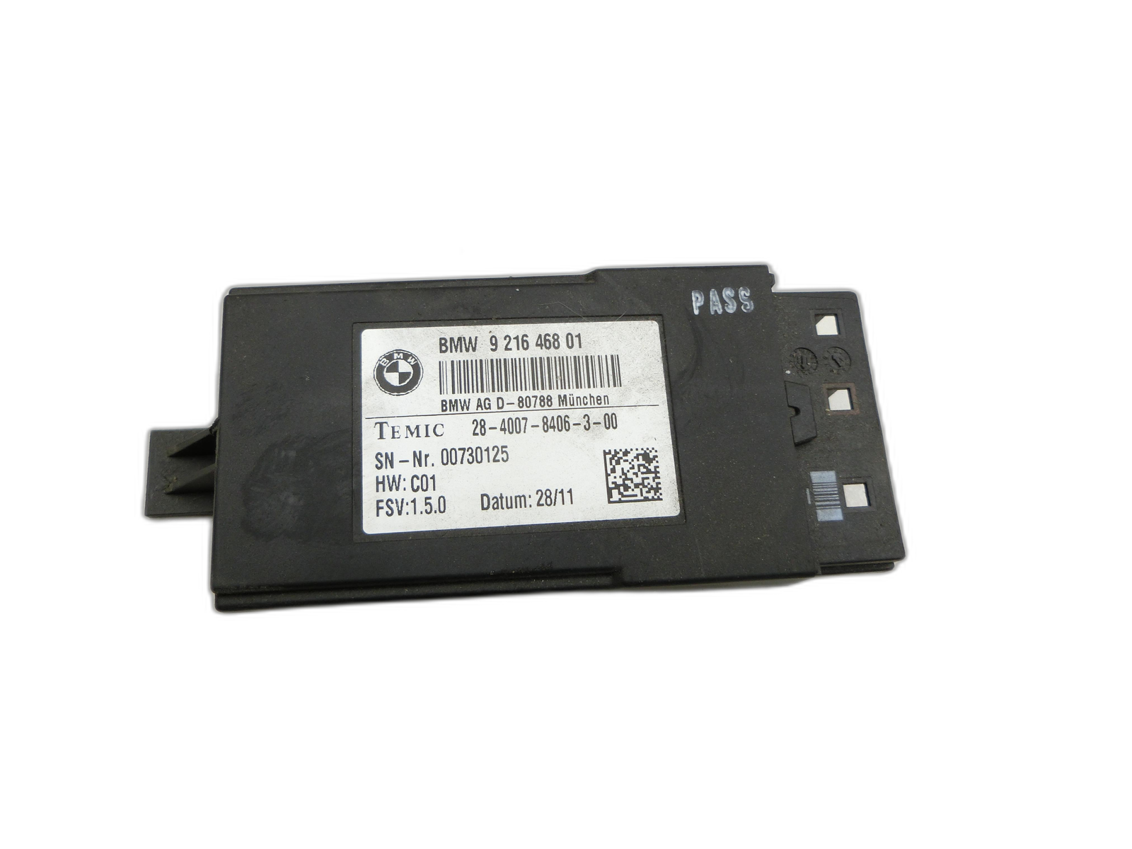 Appareil de commande Module siège droite avant pour BMW F11 10-13 5er 525D - Bild 1