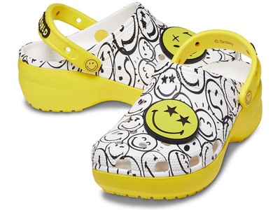 

Женские сабо Crocs Zappos Print Lab: классические сабо на платформе SmileyWorld