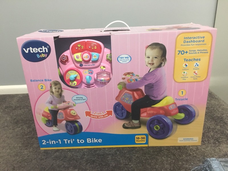 vtech bike for toddlers
