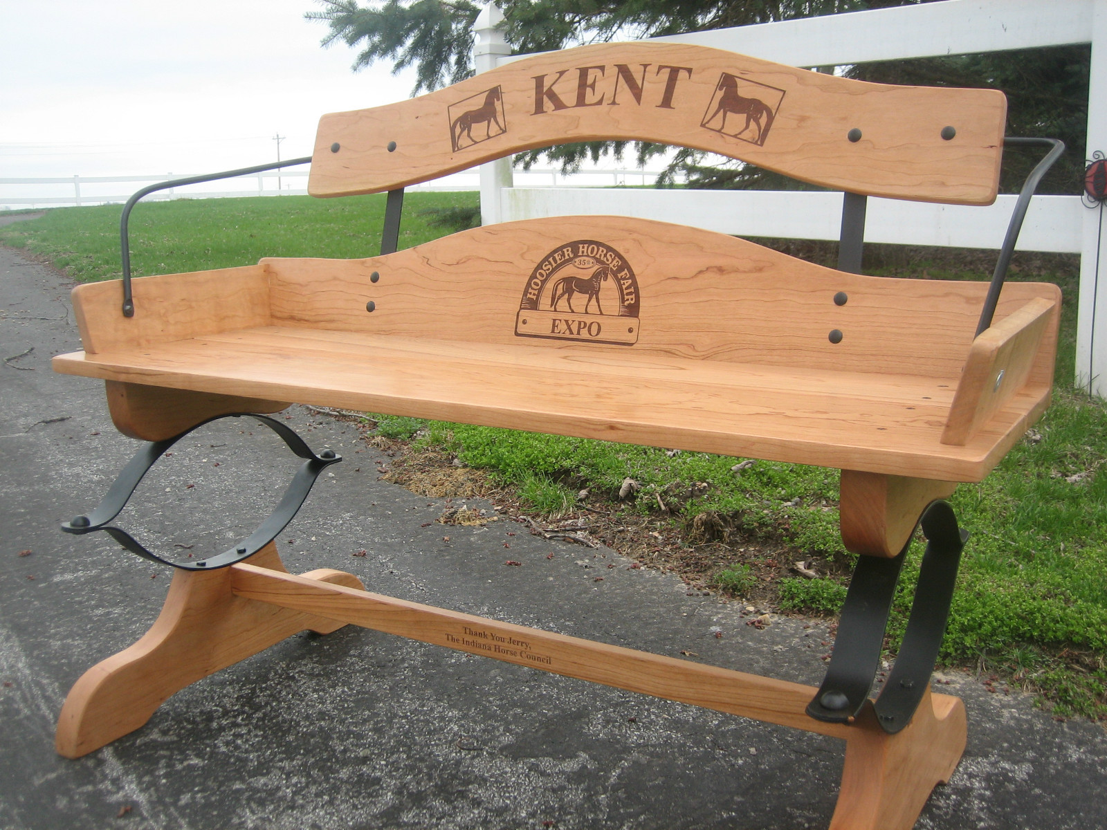 10-Buckboard Bench Woodworking Kits- Hardware w/full size plans-Real Springs