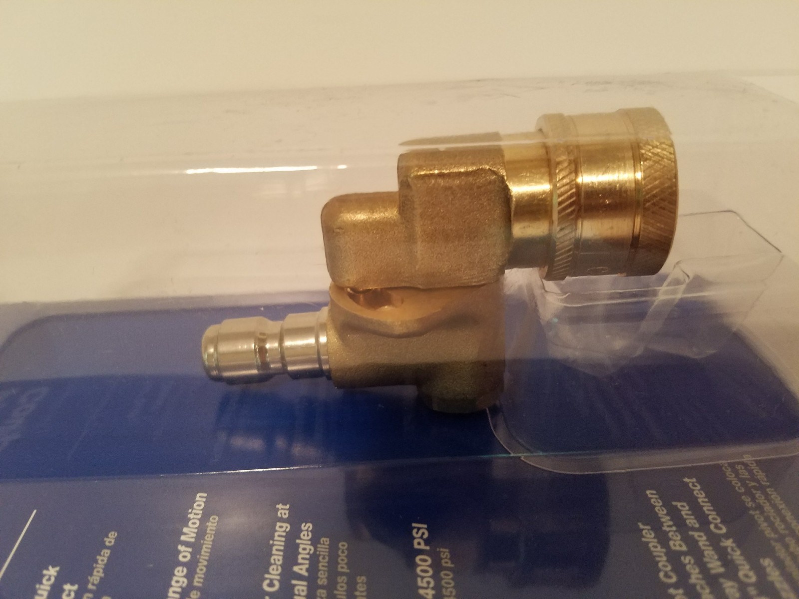 Pressure Washer Power Fit Pivot Coupler 1/4