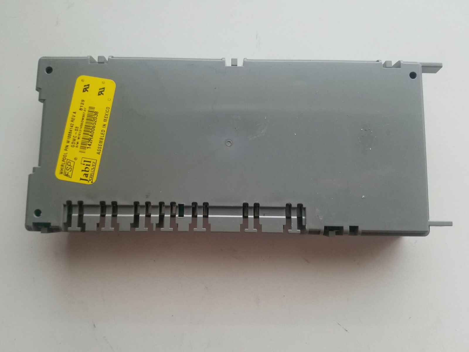 Whirlpool Dishwasher GU2455XTST3 Control Board W10084142