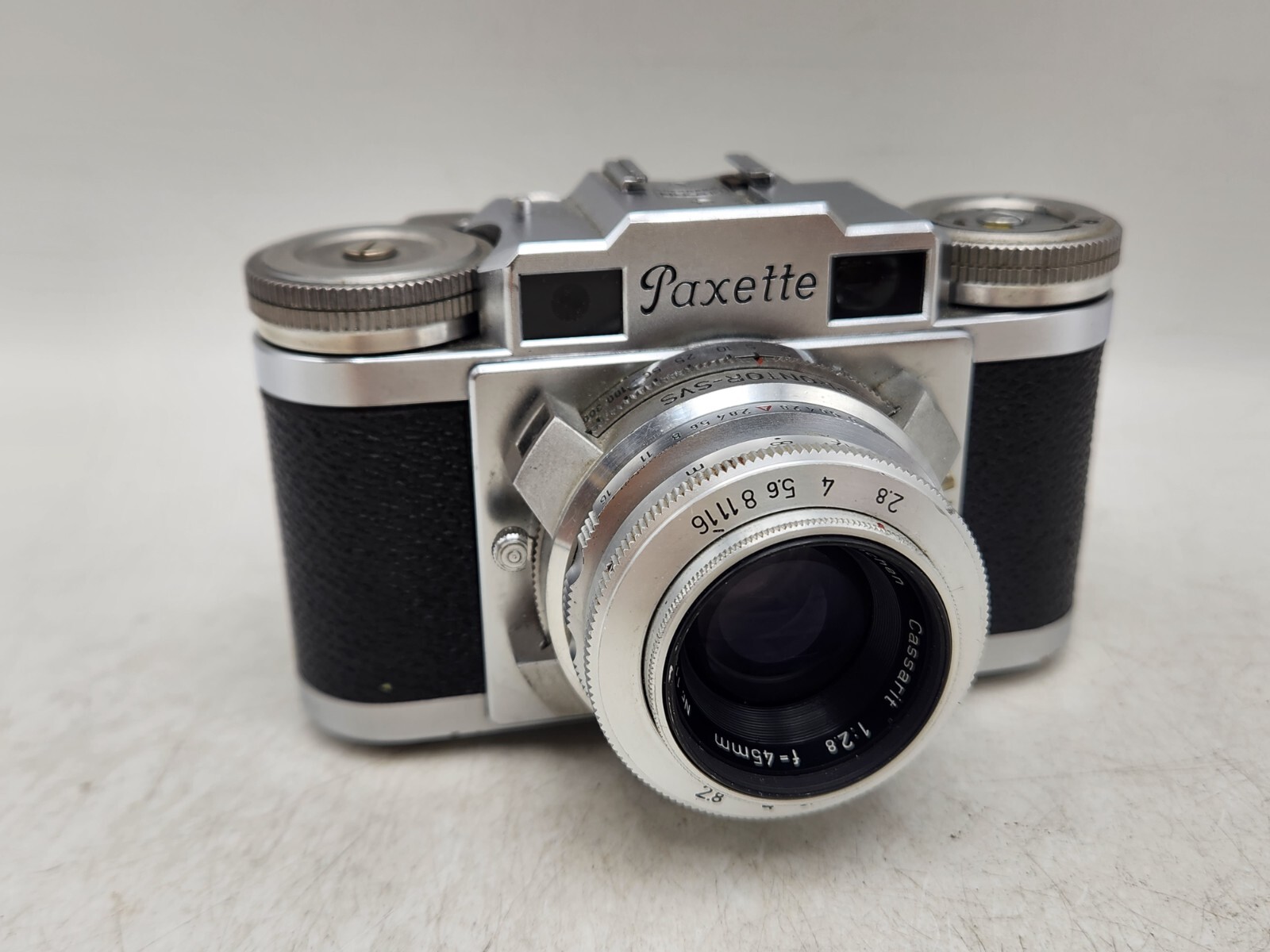 カメラ　BRAUN Paxette ＋シュタインハイルF2.8 50mm Braun Super Paxette IIL 35mm Rangefinder Camera With 50mm F2