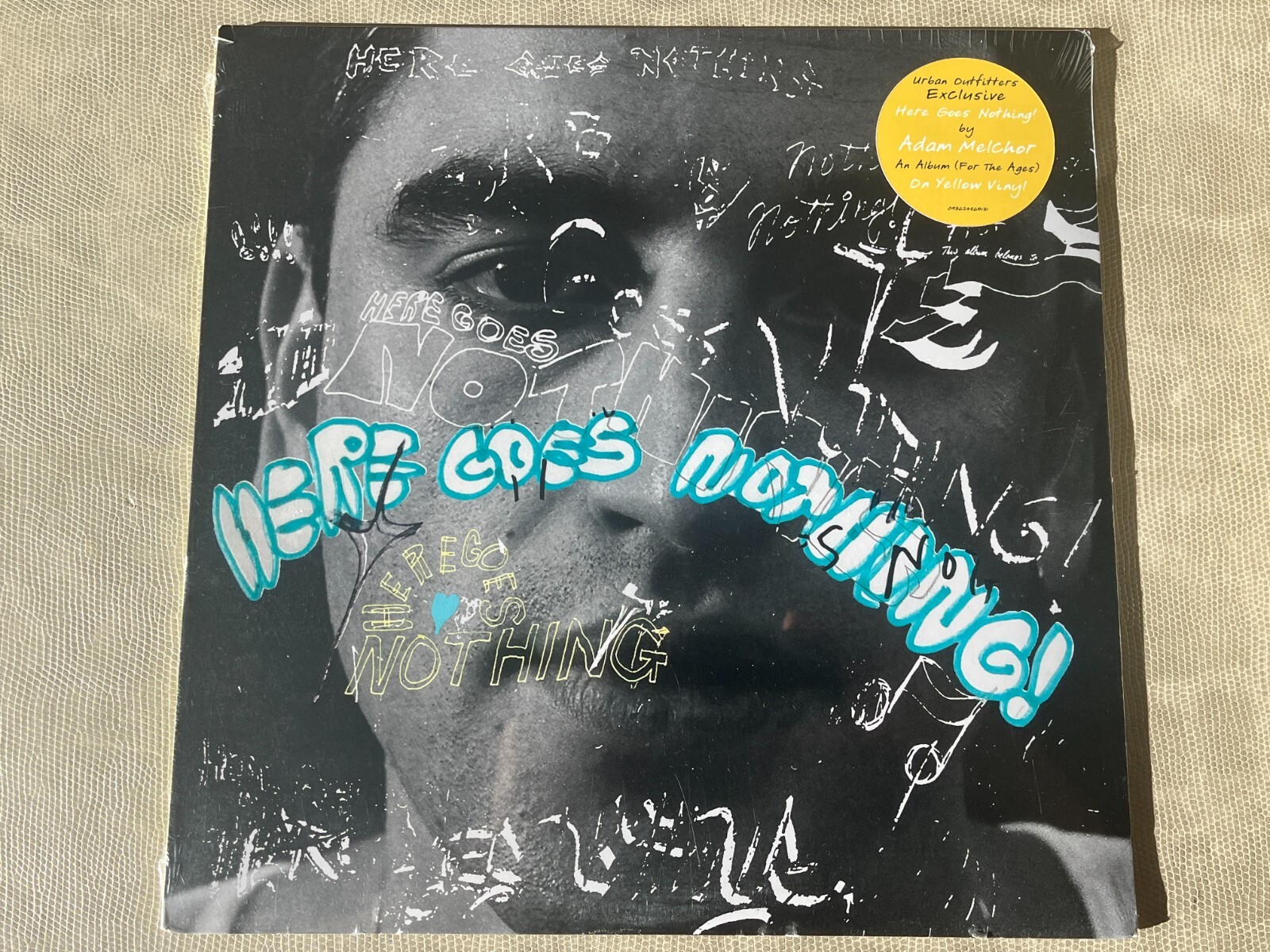 洋楽 Adam Melchor Here Goes Nothing! Lp Adam Melchor LP Here Goes Nothing Exclusive Yellow Color