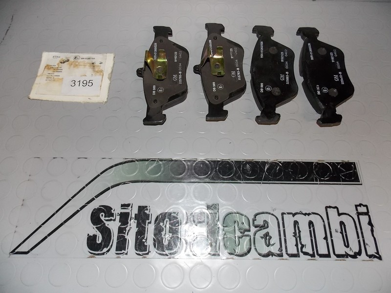 Plaquettes ComprimÃ©S Les De Frein Avant Original AdaptÃ© Ã Opel Vectra A Cal