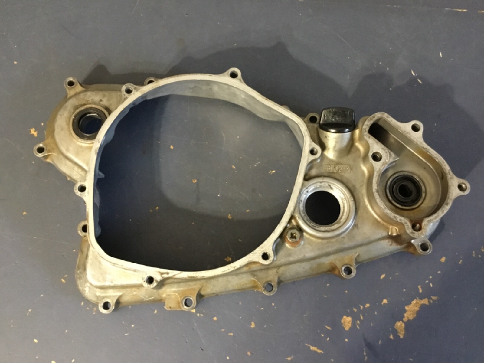 2005 05 Honda CRF450R CRF 450 R clutch side case cover 06 07