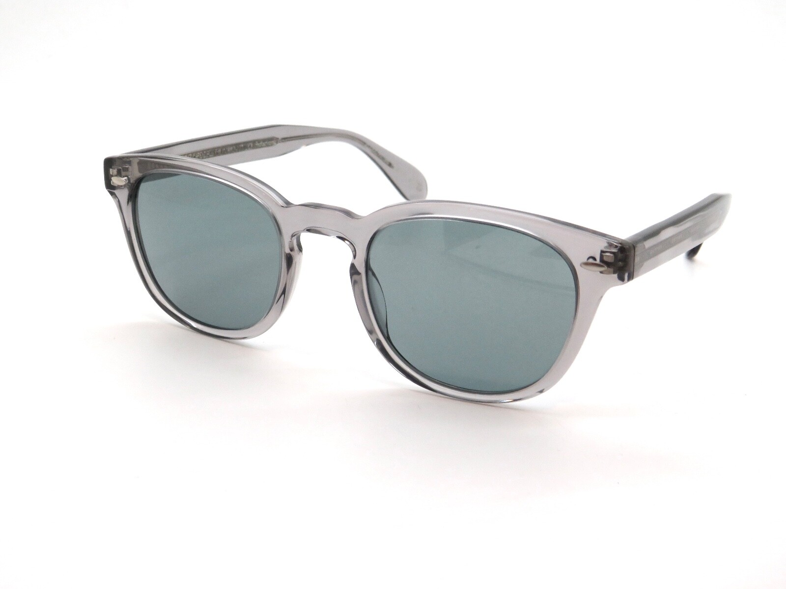 Pre-owned Oliver Peoples Sheldrake Sun Ov5036s 1132r8 Grey Photochromic 49mm Sunglasses In Blue