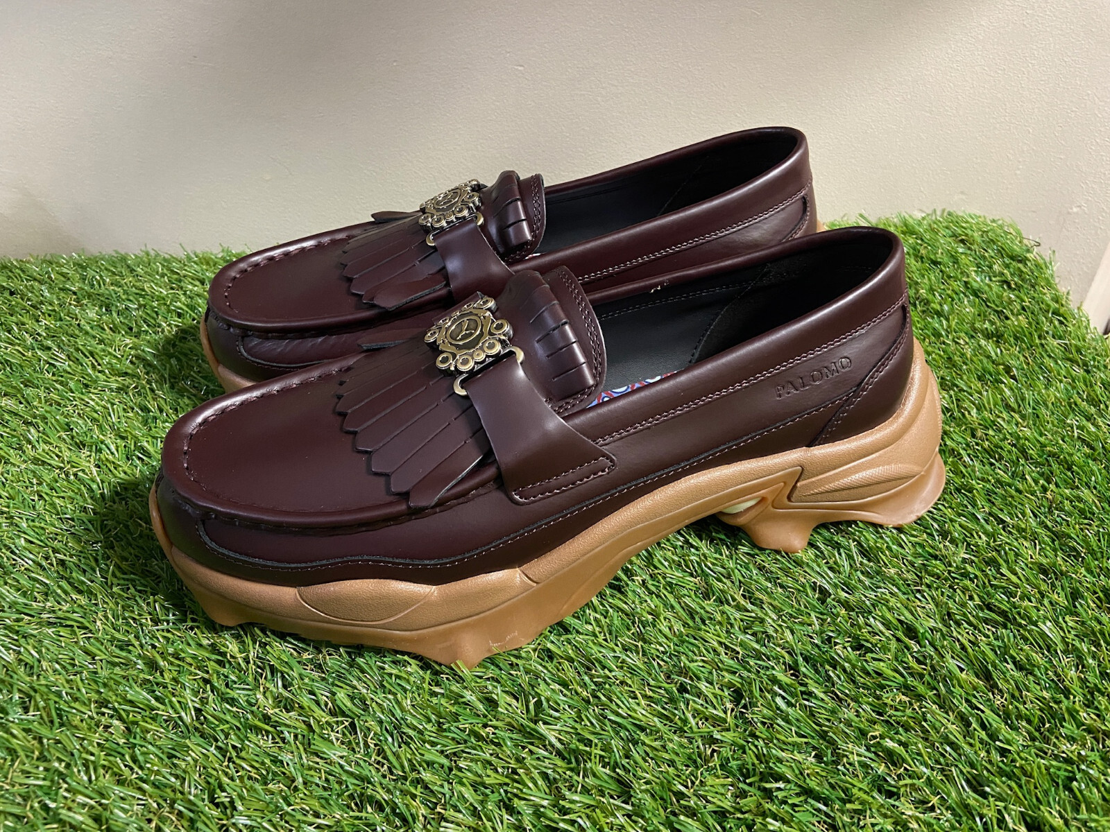 Puma Palomo X Nitefox Loafers Lather Casual Shoes 386683-01 Puma Palomo X Nitefox Loafers Lather Casual Shoes 386683-01