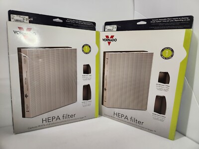 Lot Of 2 Vornado Brand OEM HEPA Filters MD1-0022 For AC300/AC500 BRAND NEW