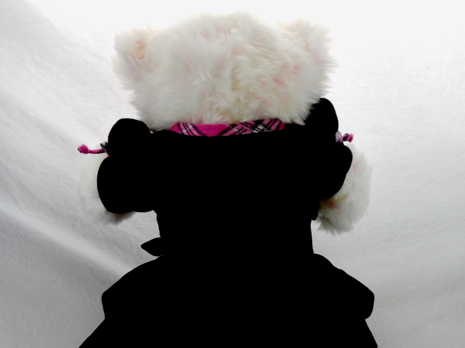 Build-A-Bear Workshop Bear White and Pink with Outfit and Shoes 15