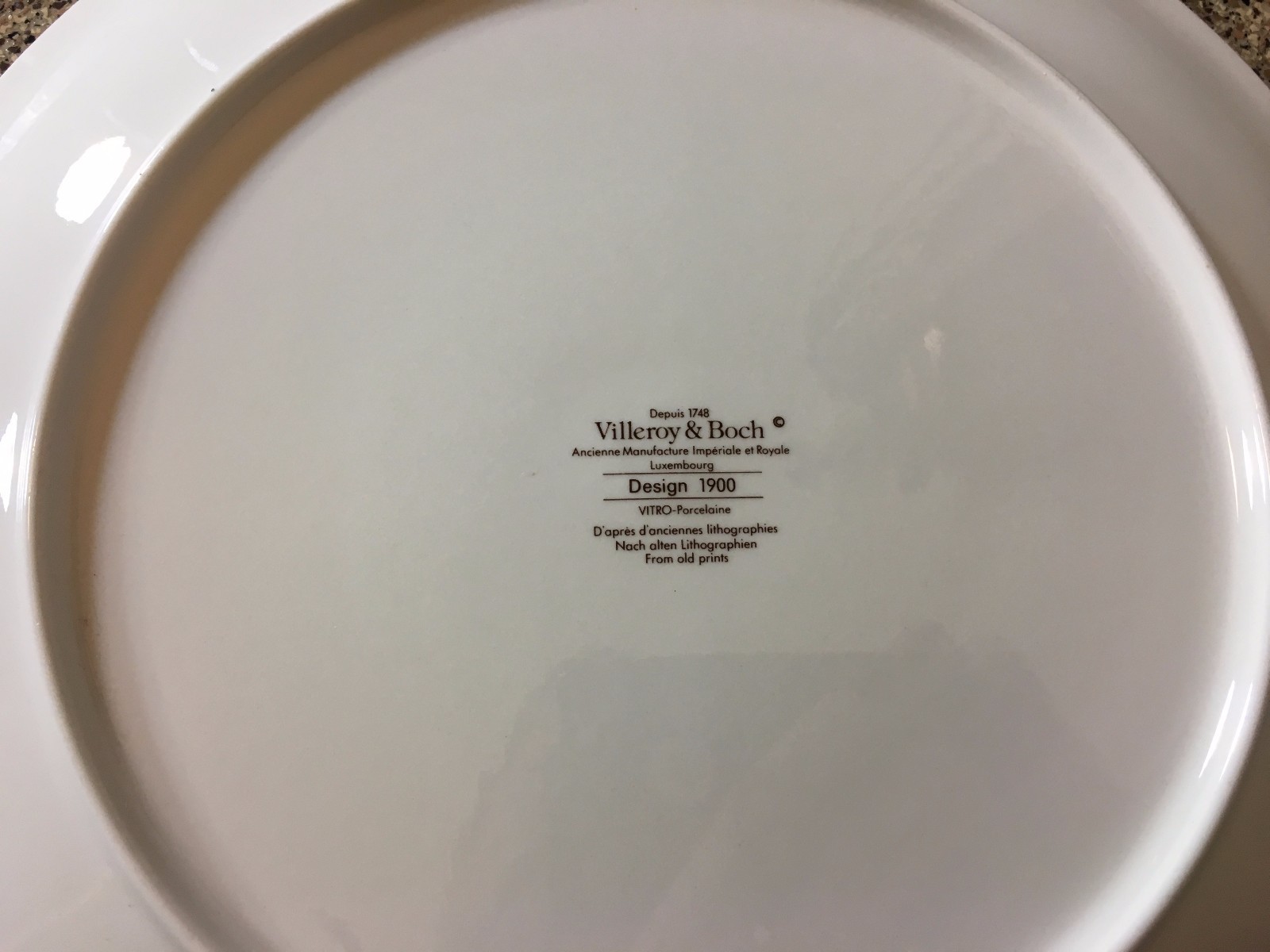 Villeroy & Boch Design 1900 Salad Plate #6  