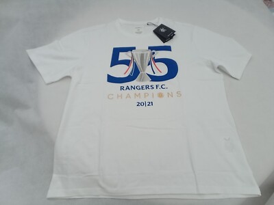 Glasgow Rangers Fc Supporters T.shirt 55 title castore in Size xxl bnwt