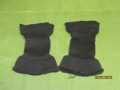 Issue Wool Knit G-1/A-2 Flight Jacket Cuff Set Dark Brown Issue 2 PAIR (4 cuffs)