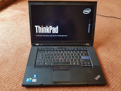Lenovo thinkpad w510 workstation laptop core i7 300gb hdd 4gb ram