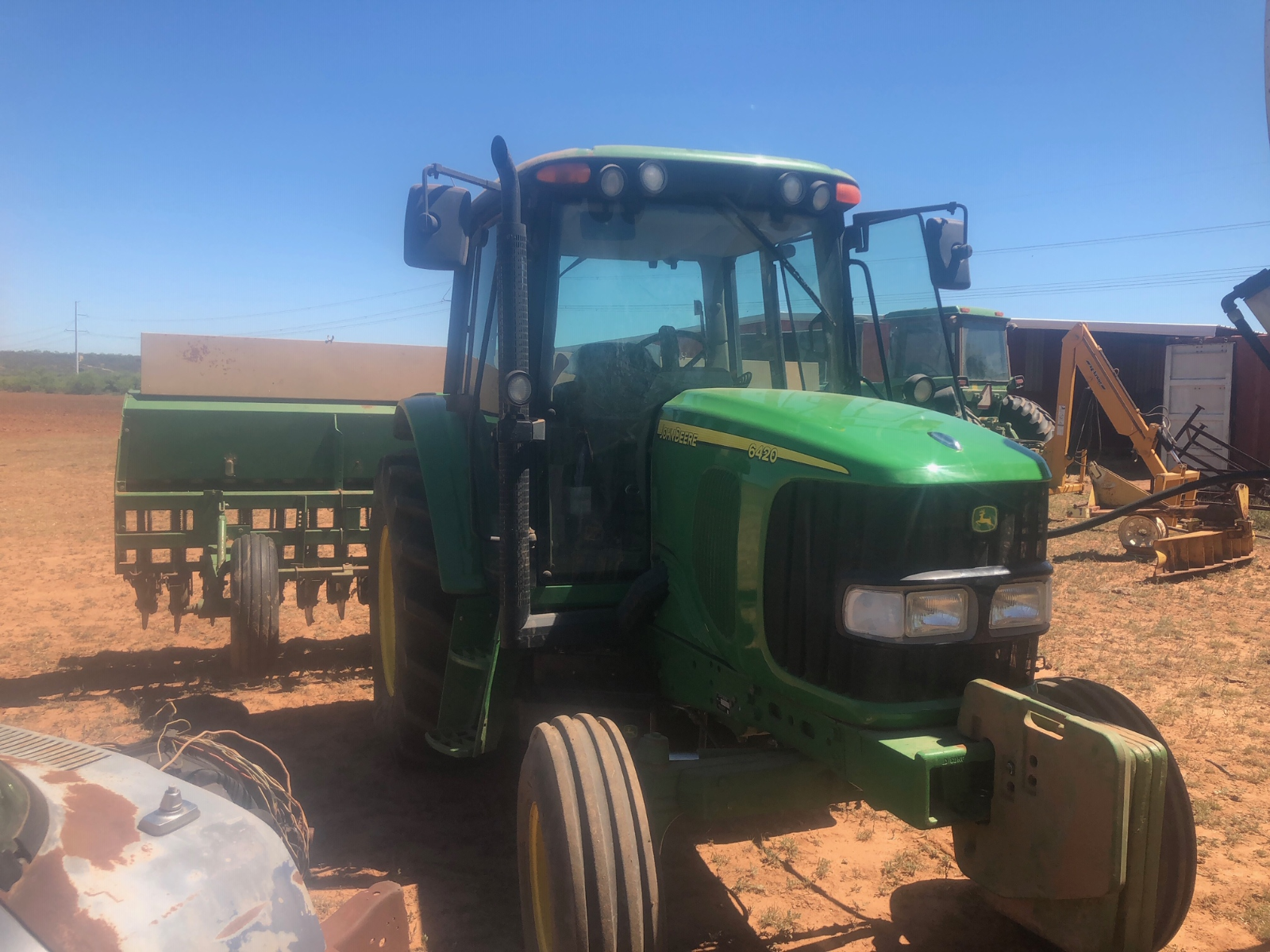 2005 John Deere 6420  Tractor TWO WHEEL DRIVE