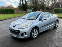 2010/60 PEUGEOT 207CC 1.6 VTi SPORT 2DR CONVERTIBLE 207 CC SILVER LOW MILEAGE