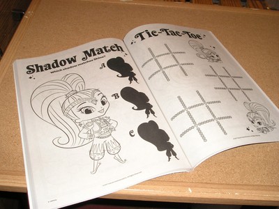 Shimmer & Shine JUMBO Coloring & Activity Book New. GREAT GIFT !! SUPER CUTE