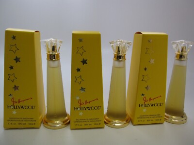 Lot of 3 HOLLYWOOD by FRED HAYMAN 1.7 FL oz / 50 ML Eau De Toilette Spray
