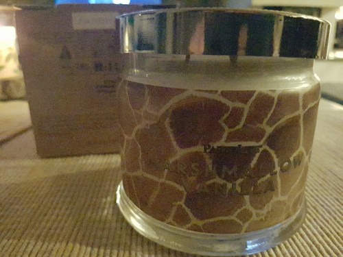 3 Dochtkerze Partylite  MARSHMALLOW VANILLE 