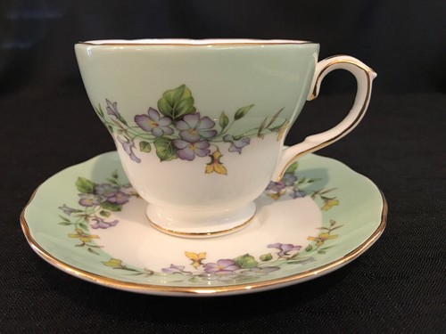 Duchess Bone China Teacup and Saucer, England
