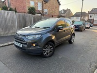 2017 Ford Ecosport 1.0T EcoBoost Zetec 2WD Euro 6 (s/s) 5dr HATCHBACK Petrol Man