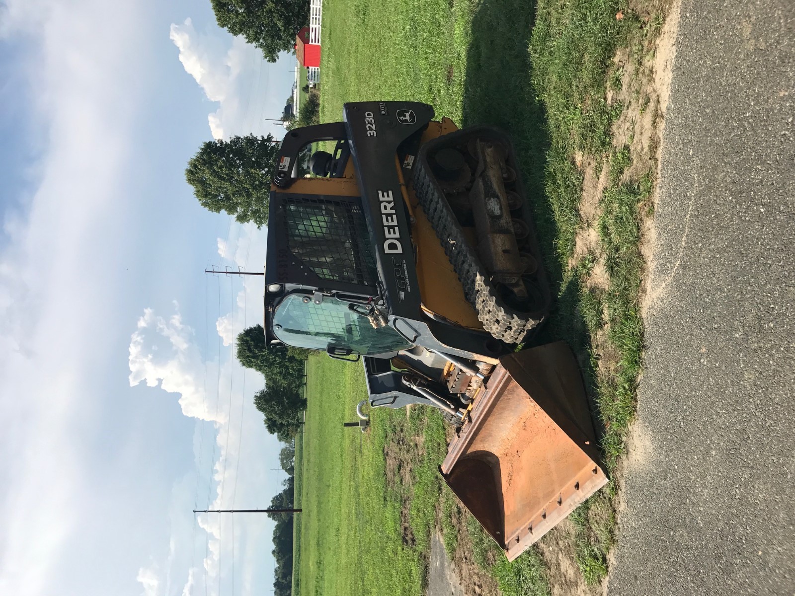 2012 John Deere 323D Track Skid Steer Loader