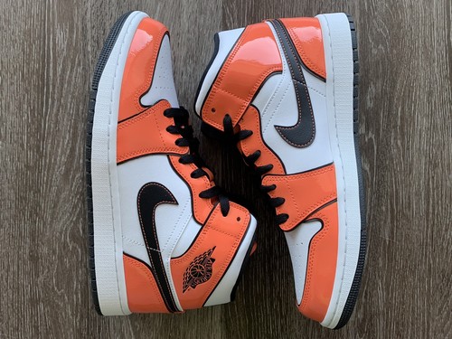 靴 Nike Air Jordan I Mid SE \"Turf Orange Watch BEFORE You BUY! Jordan 1 Mid Turf Orange ON FEET