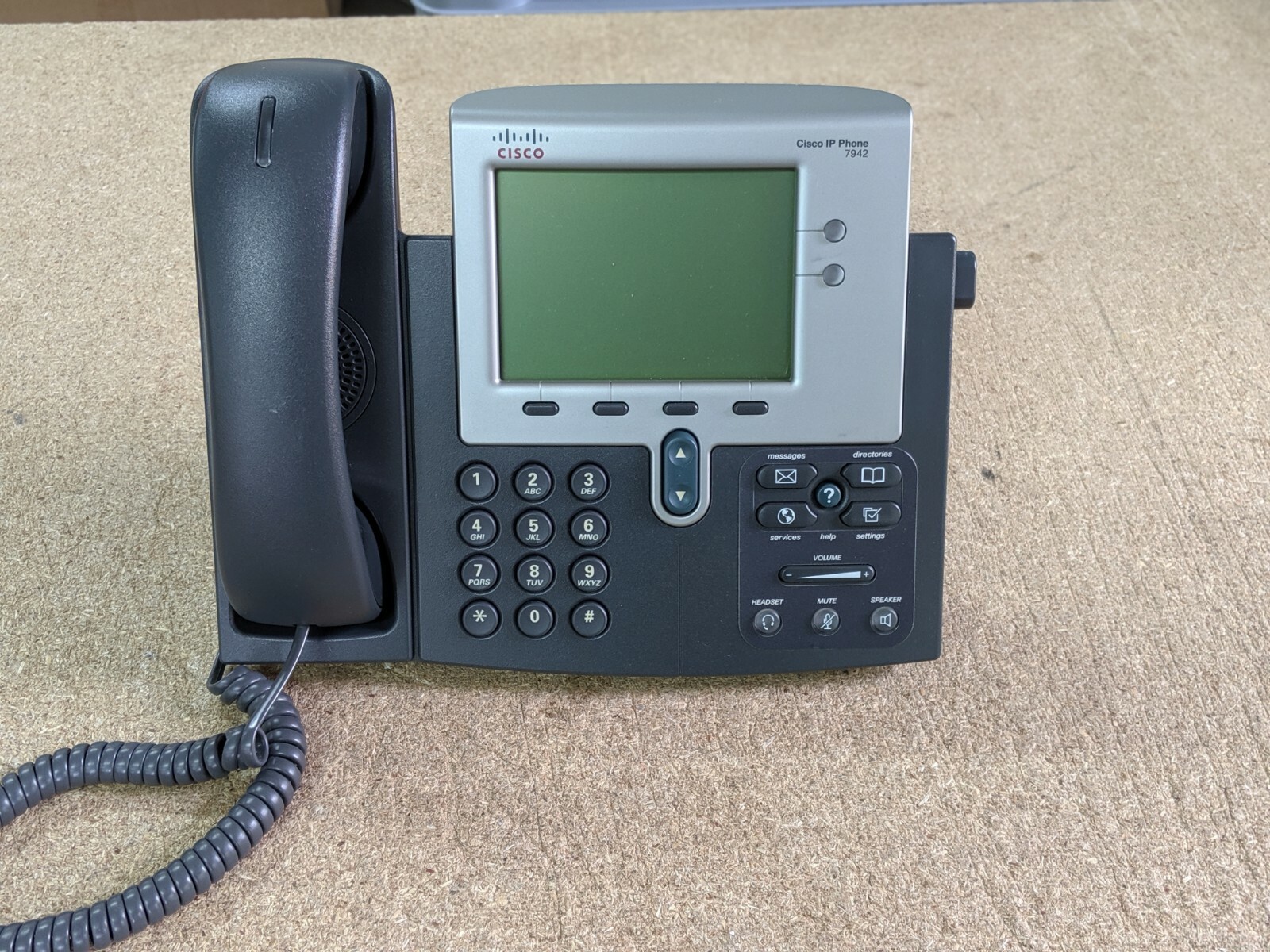 CISCO IP Phone 7942 CP7942G VoIP Phone