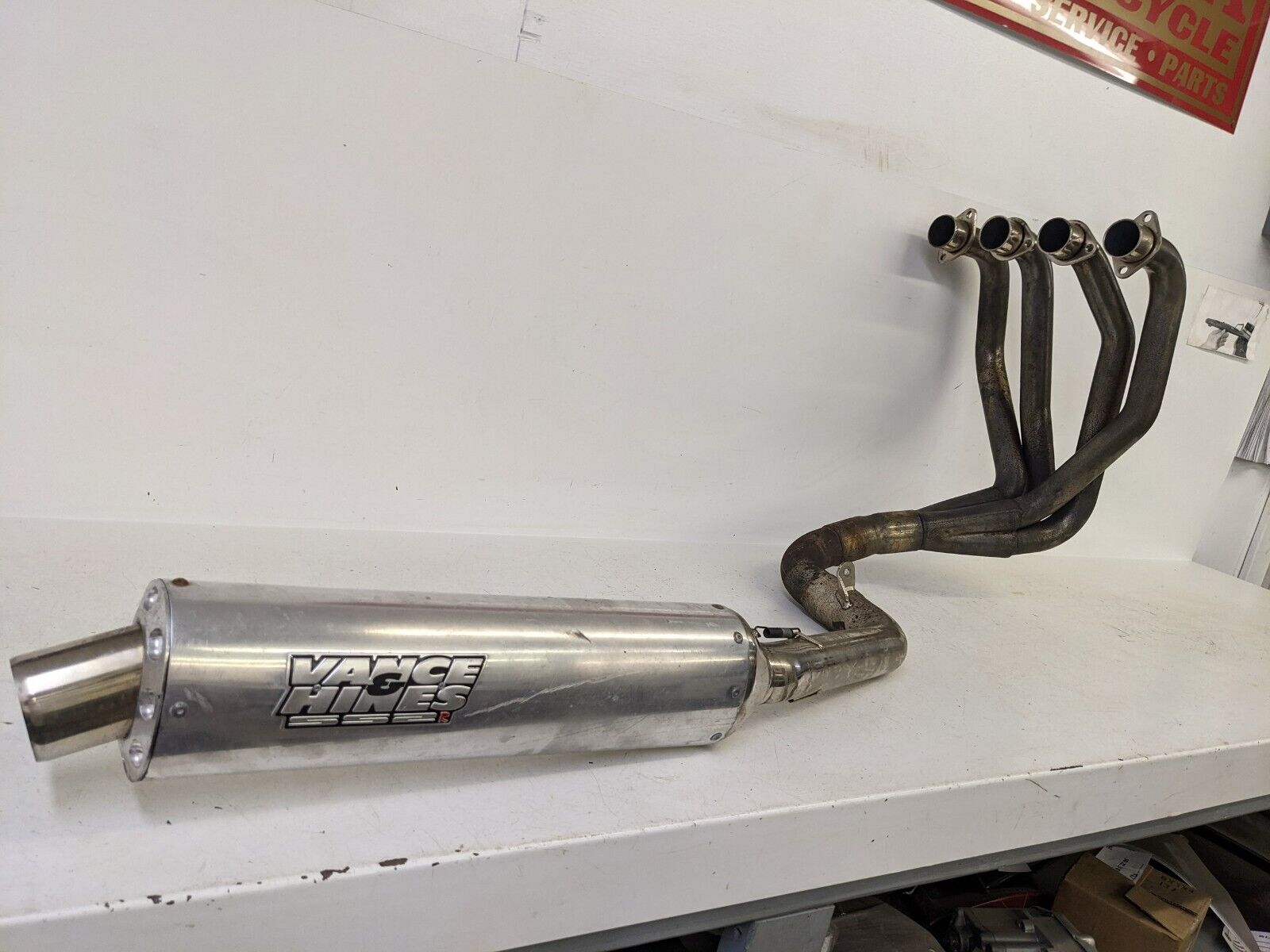 90 93 Kawasaki ZX 1100 ZX 11 ZX11 C 1100C Vance & Hines SS2R 90 93 Kawasaki ZX 1100 ZX 11 ZX11 C 1100C Vance & Hines SS2R