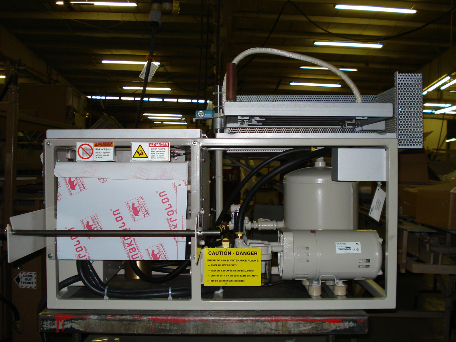 Zed table top 110v vacuum thermoformer NO comp air req'd USA 1 yr. warr can ship