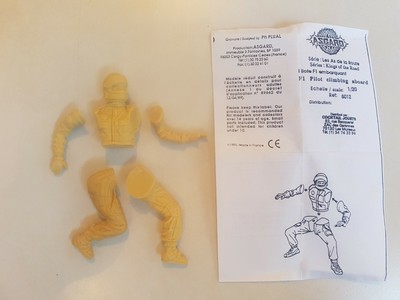 1/20 Rare Asgard résine  pilote Formule 1 embarquant 5012