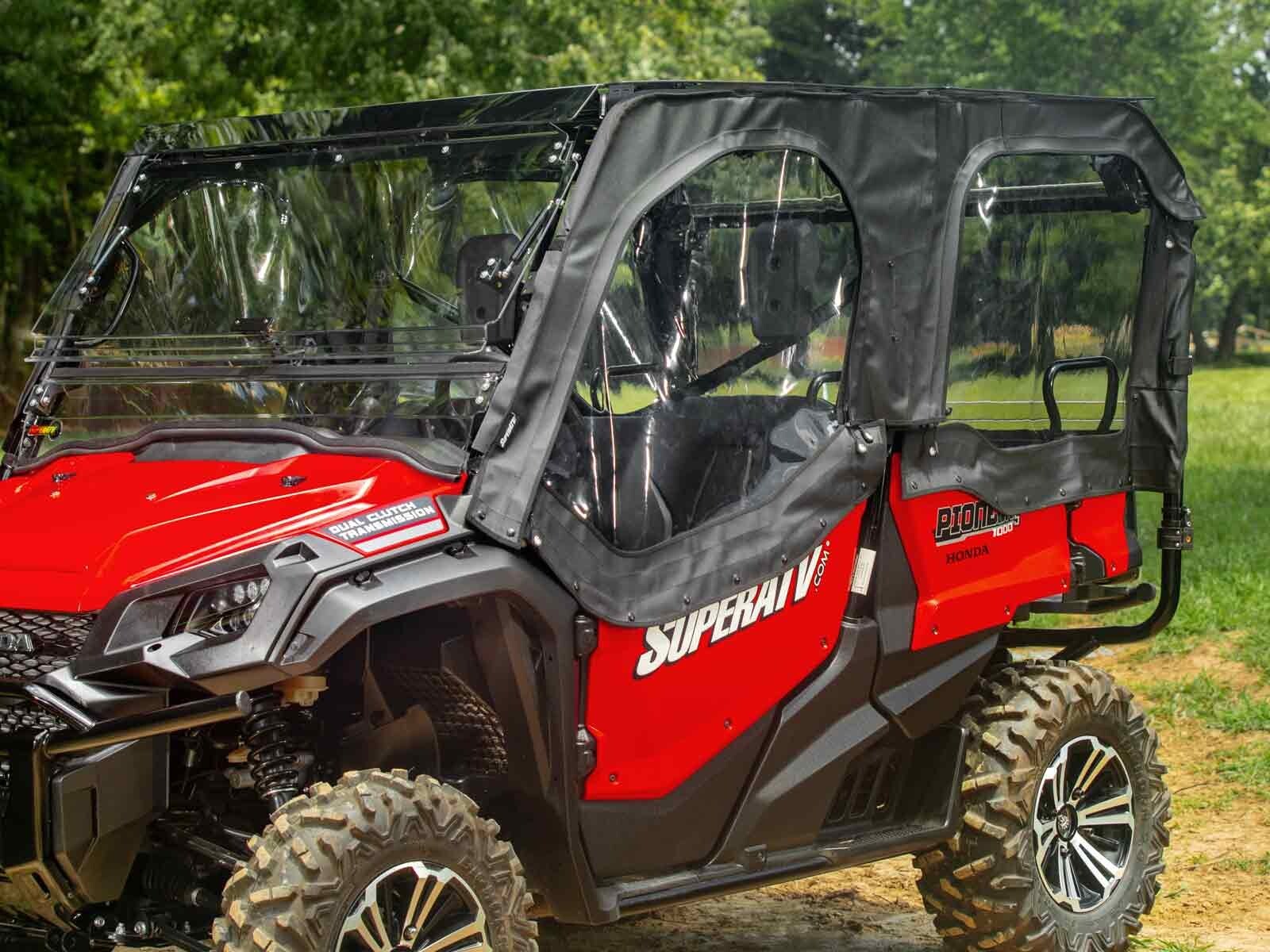 SuperATV Primal Soft Cab Enclosure Doors for Honda Pioneer 1000-5 (2016+)