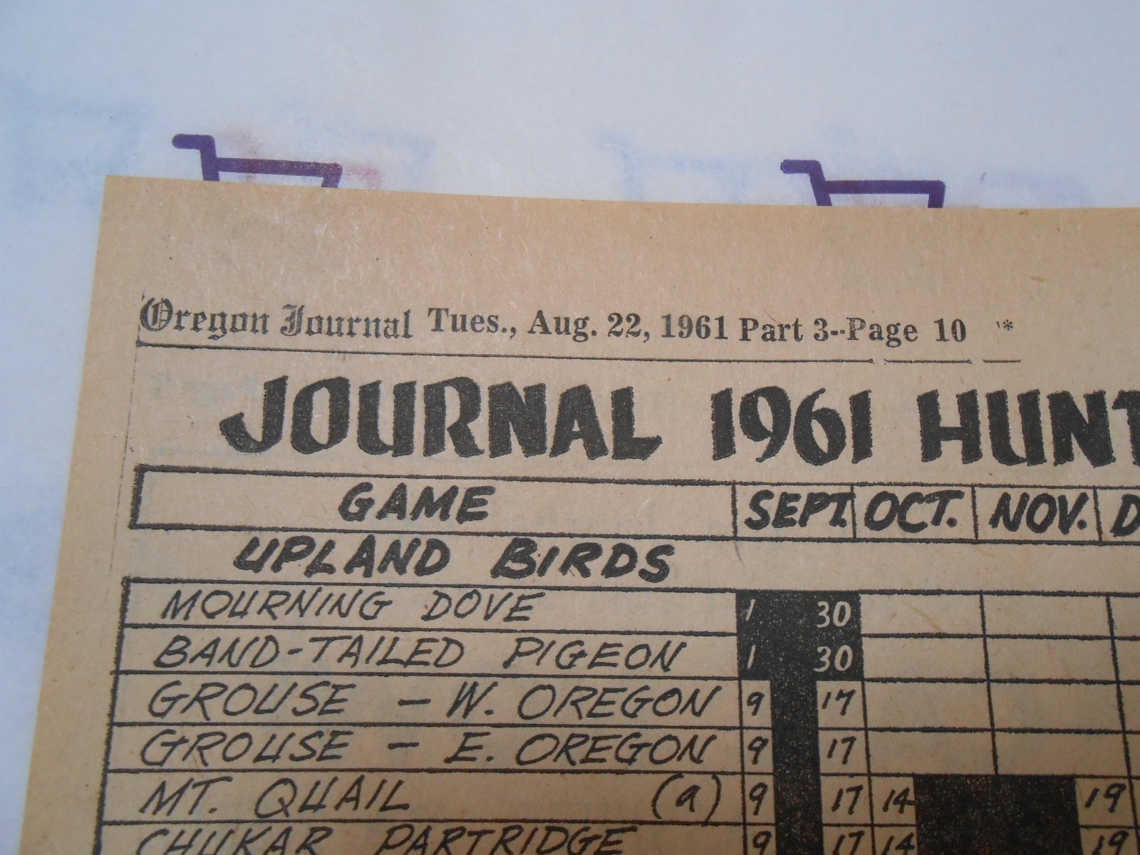 THE OREGON JOURNAL - NORTHWEST AIRLINES 