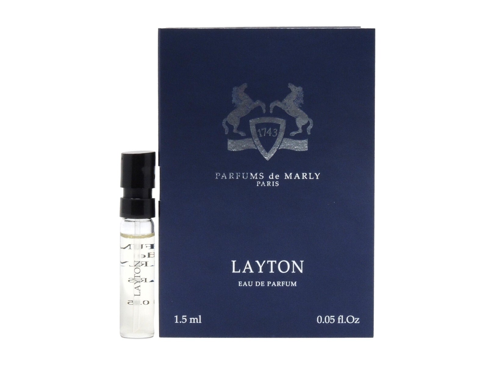 PDM PARFUMS DE MARLY LAYTON EDP 1.5ml .05fl oz x 1 COLOGNE SPRAY SAMPLE