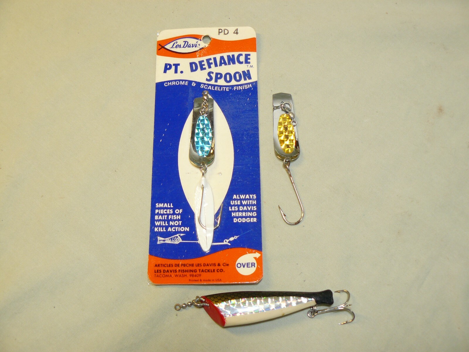 Les Davis Pt. Defiance Spoons & Cut Plug Herring, Fishing LuresのeBay公認海外通販｜セカイモン