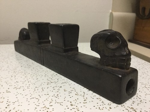 Effigy Pipe, Hand Carved