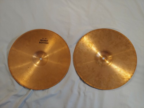 Vintage pair of Sabian B8 14