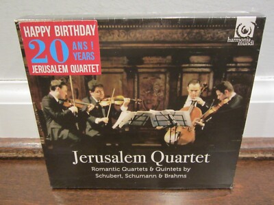 JERUSALEM QUARTET Romantic Quartets & Quintets by Schubert, Schumann & Brahms CD