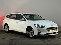 WHITE 2021 FORD FOCUS TITANIUM 1.5 DIESEL TDCI ESTATE 1 PREVIOUS OWNER 67+ MPG