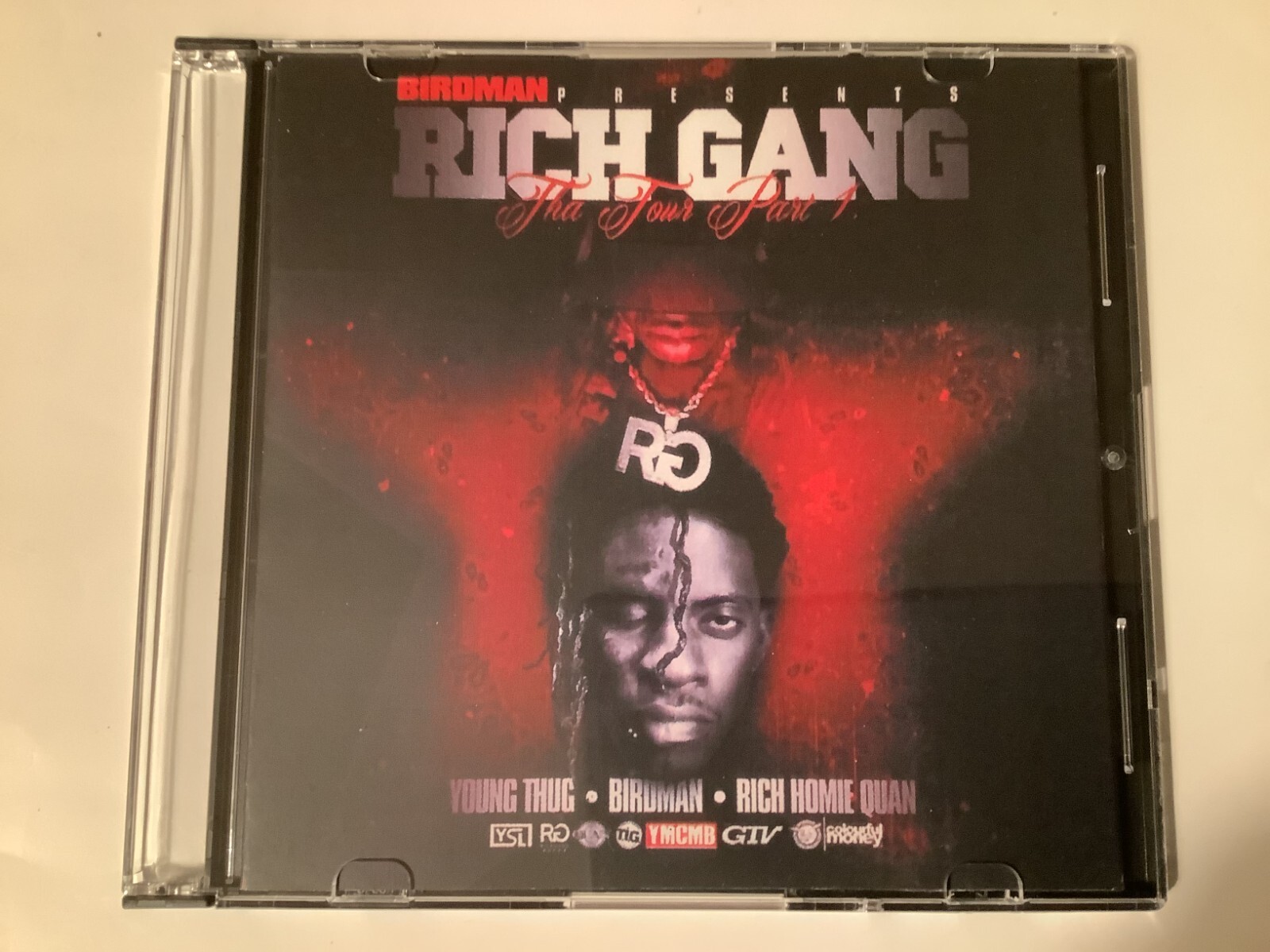 Rich Gang - Tha Tour Part 1 CD 2014 promo mixtape young thug Rich Gang - Tha Tour Part 1 CD 2014 promo mixtape young thug
