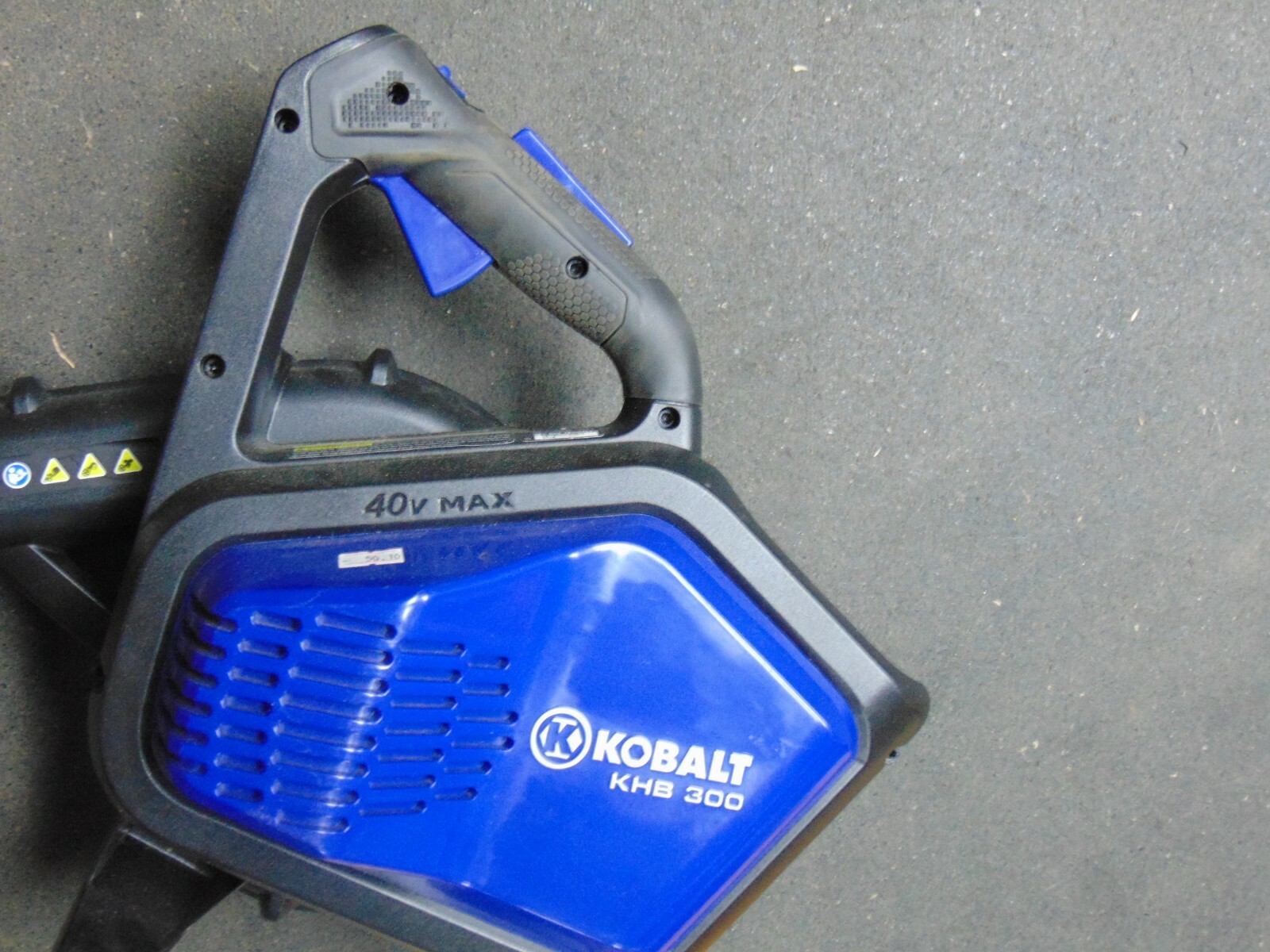 Kobalt 40 MAX Compact Jobsite Blower Motor Power Equipment BARE TOOL FED SHIP